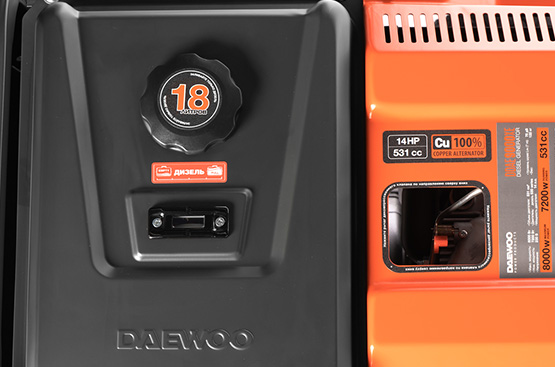 Коммерческий дизельный двигатель Daewoo Series 530